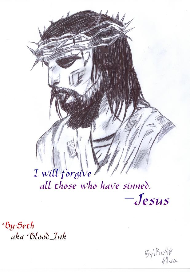 Jesus forgives all sinners by Blood_ink