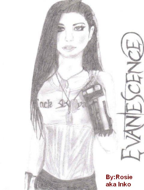 Amy Lee by Blood_ink