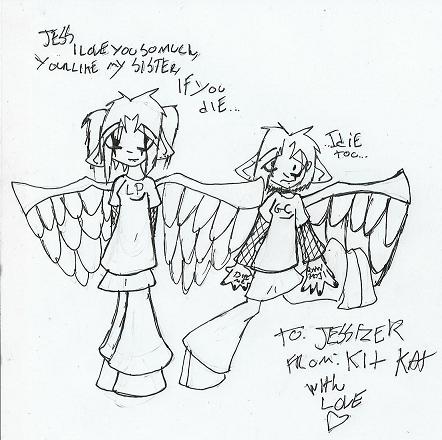 For Jess ( Uncolored ) by BloodySunAngel