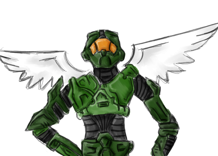 Halo (winged) by BlossomHeart