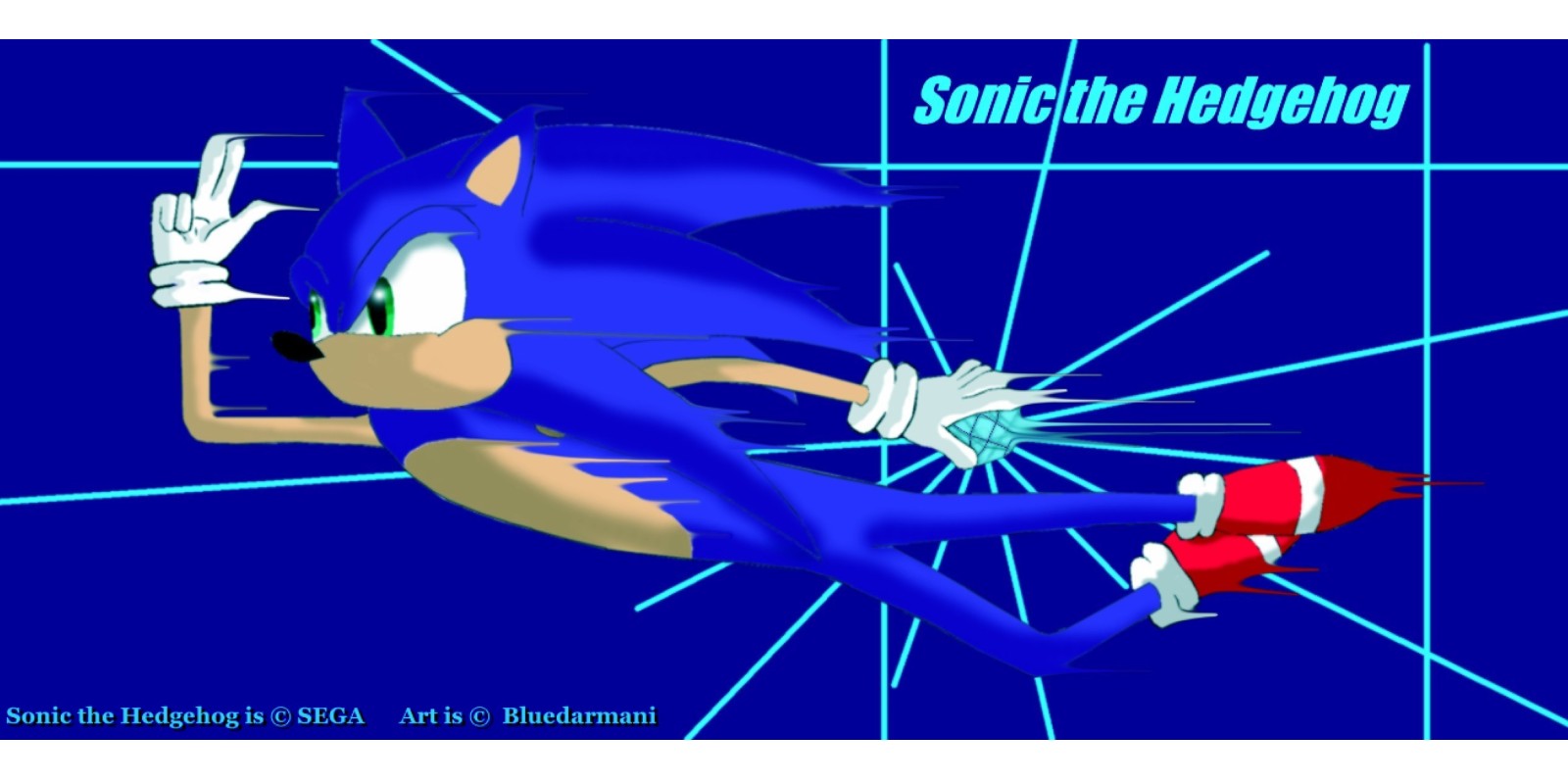 Sonic The Hedgehog Flying...(spoilers by BlueDarmani