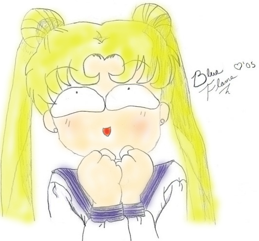 !~Scheming Usagi-chan (in color)~! by BlueFlame9130