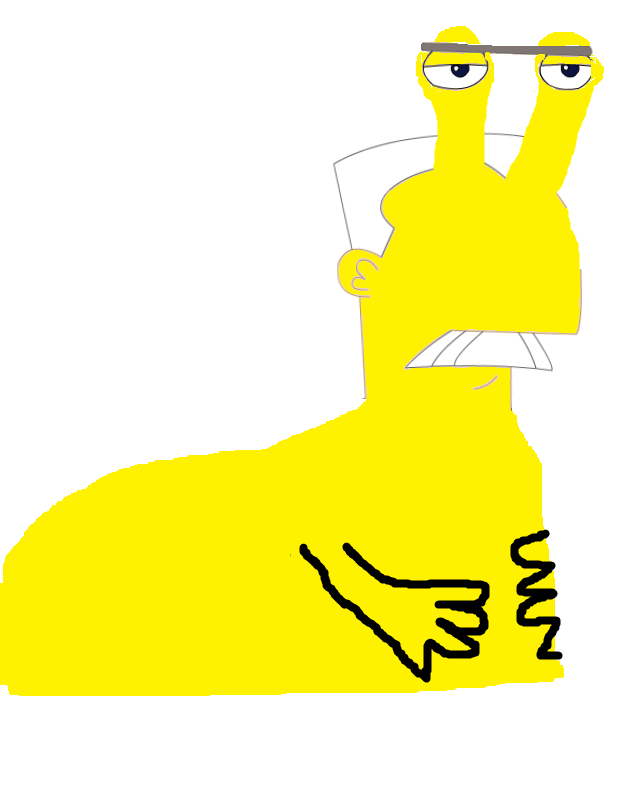 Monogram the Cheese Slug by BlueMountain999