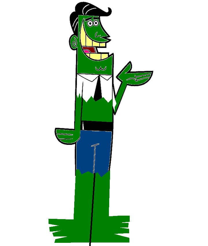 Green Giant Timmy Turner's Dad by BlueMountain999
