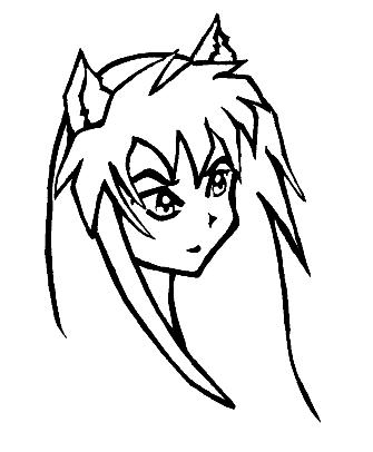 Inuyasha sketch by BluePen