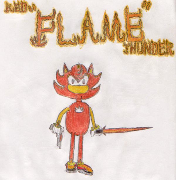 Red "Flame" Thunder 01 by BlueThunder