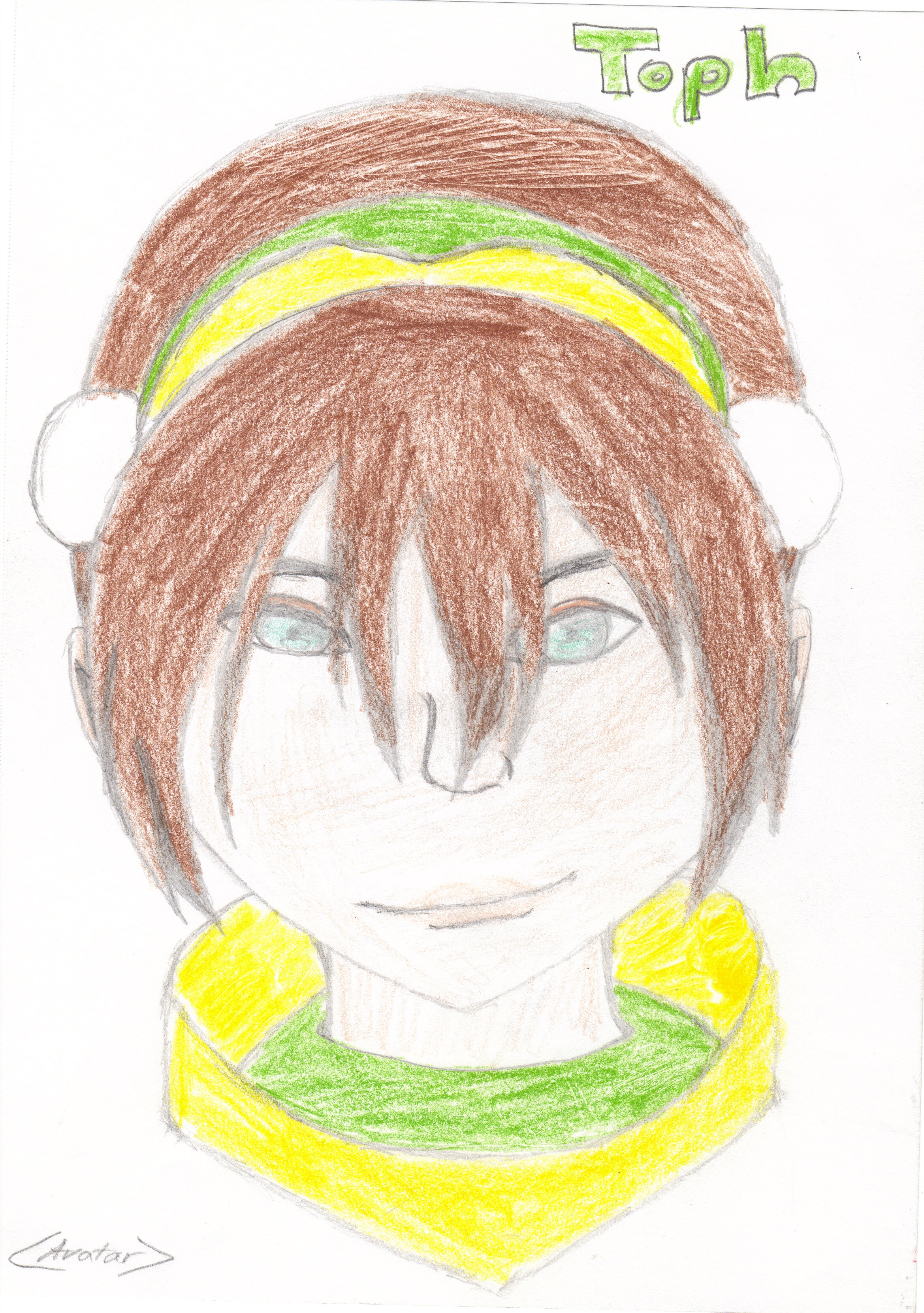 Toph by BlueWolfGurl