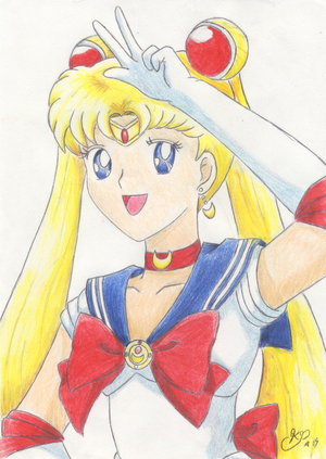 Sailor Moon by Blue_Starfire