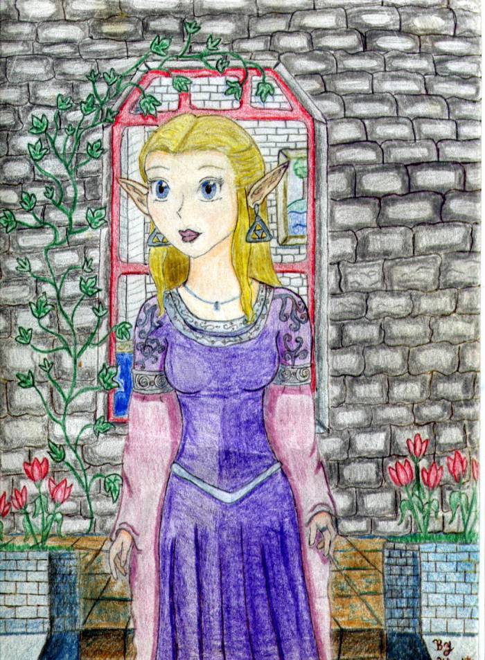 Princess Zelda by Blue_Starfire