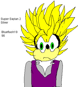 Super Sayian 2 Silver by Blueflash1996