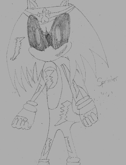 Sprinter: Nobody Sonic by Blueflash1996