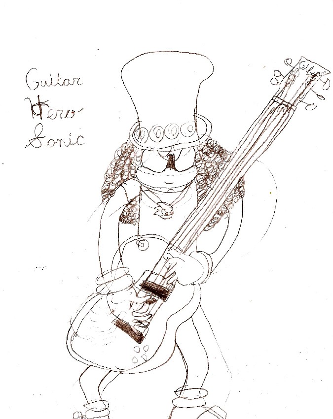 Guitar Hero Sonic by Blueflash1996