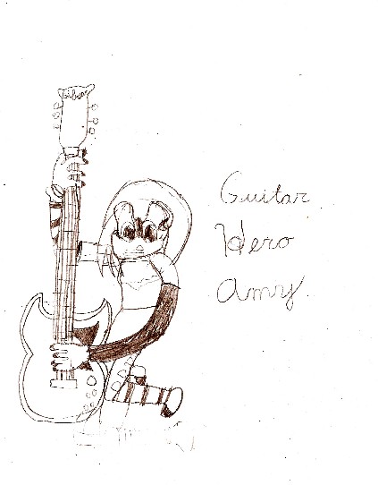 Guitar Hero Amy by Blueflash1996