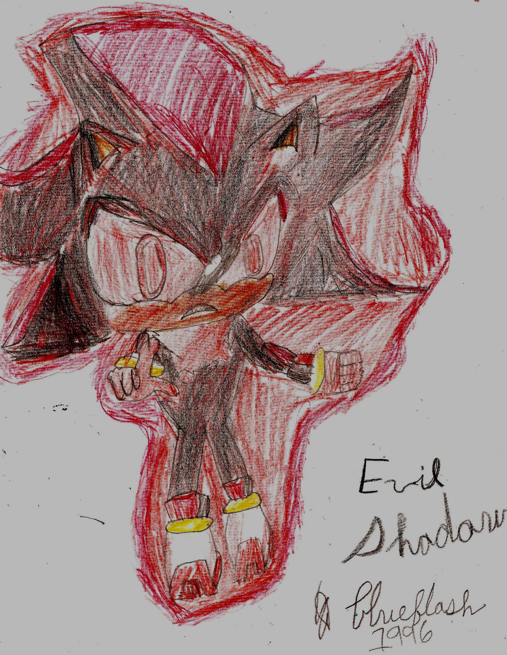 Evil Shadow by Blueflash1996