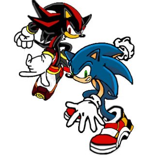 Sonic and Shadow by Bman