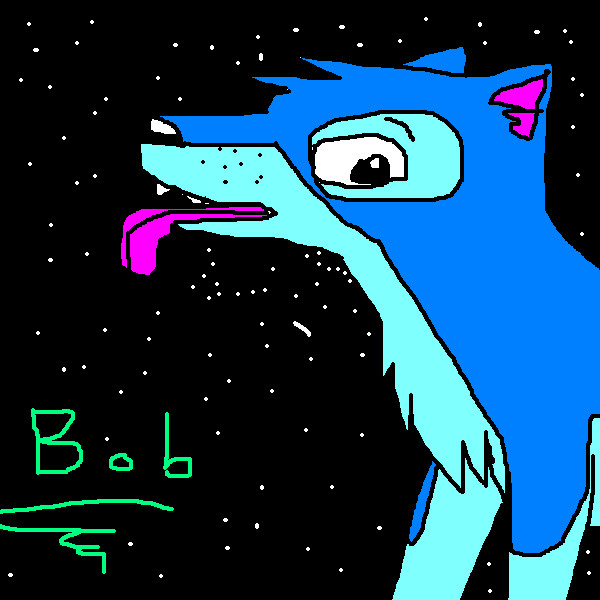 Wolf is Blue by Bobbynerd