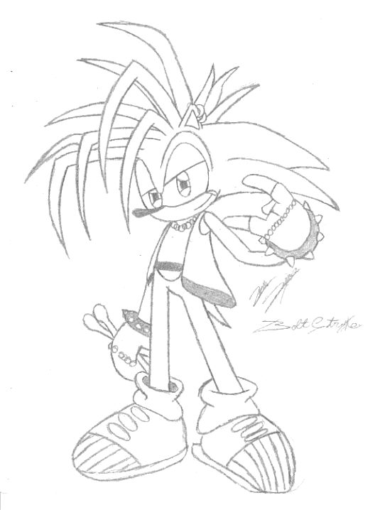 Manic,The lost heroe by Bolt_Stryke_The_Hedgehog