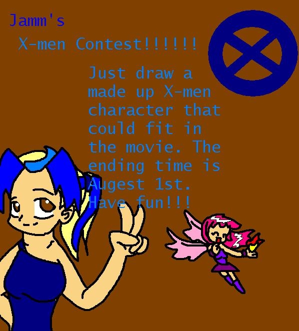 x-men contest!!!! by Boltbendergirl