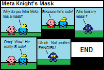 Meta Knight's Mask - Sprite Comic by Boo810