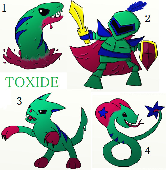 Toxide - Poisonous Shape-Shifter by Boo810