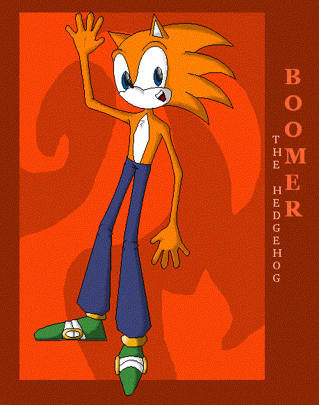 Boomer the Hedgehog by Bouncy_The_Chao