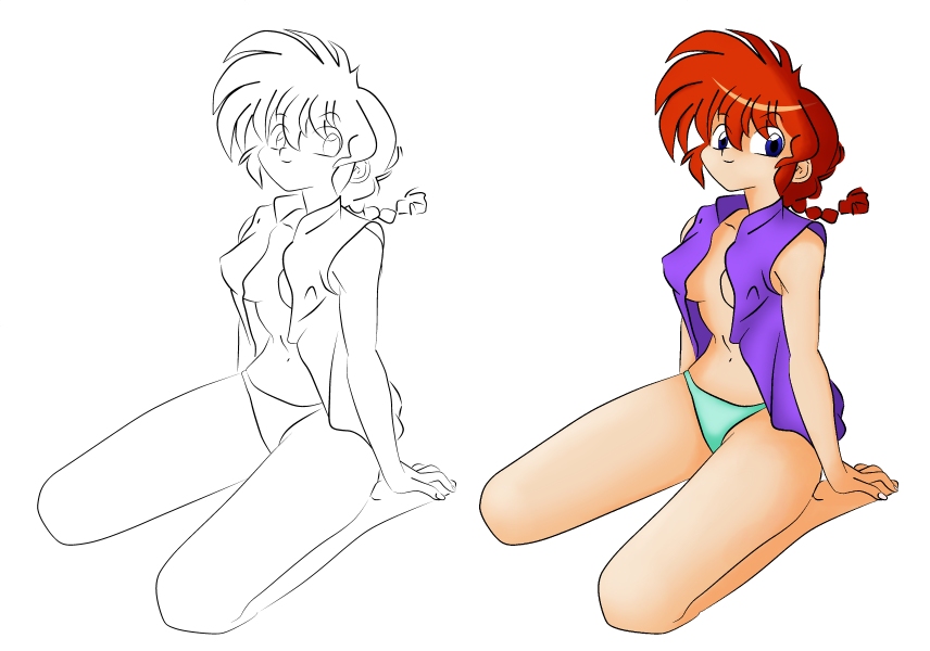 Female Ranma by Bowiegranap2