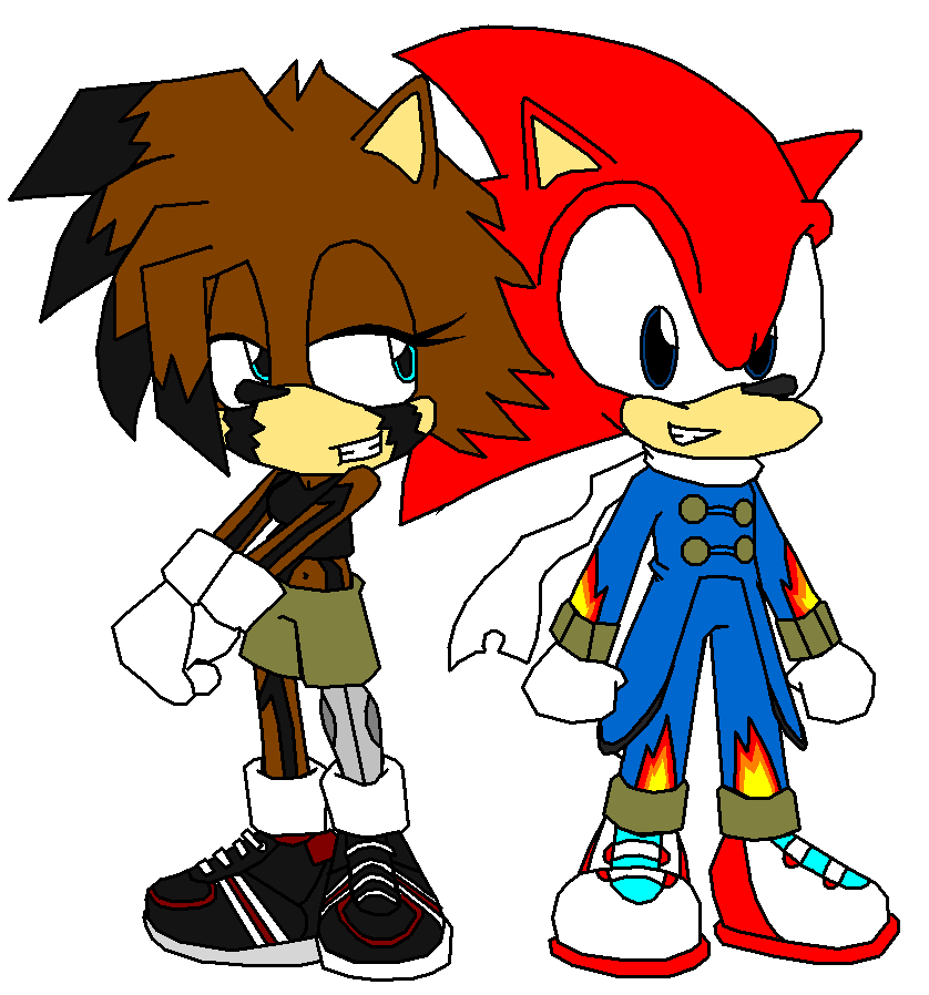 JandK (Gift for jordanthehedgehog and SonicBabe5 by BoyIsCool