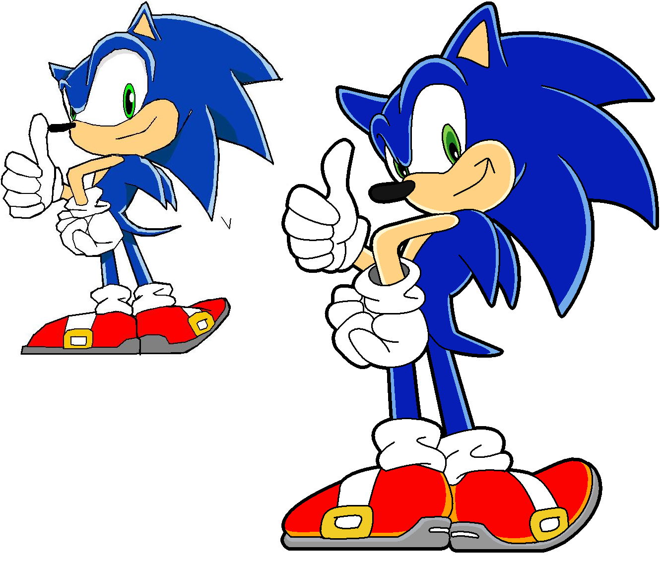 Sonic The Hedgehog(redone) by BoyIsCool