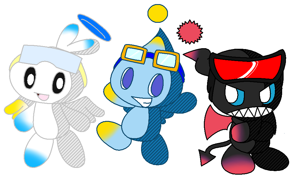 Chao Riders (request from Kirbster) by BoyIsCool