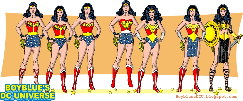 Wonder Woman costumes by BoybluesDCU