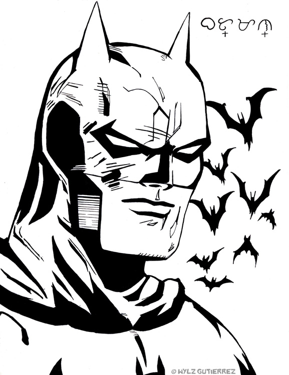 Batman and Bats by Boykampilan