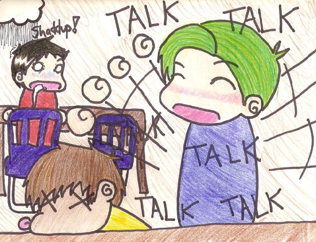 Talk, talk, talk, talk, talk- SHADDUP! by BrainDead