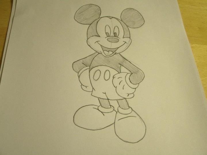 Mickey Mouse - By Leah Cox by BrainlessGirl123