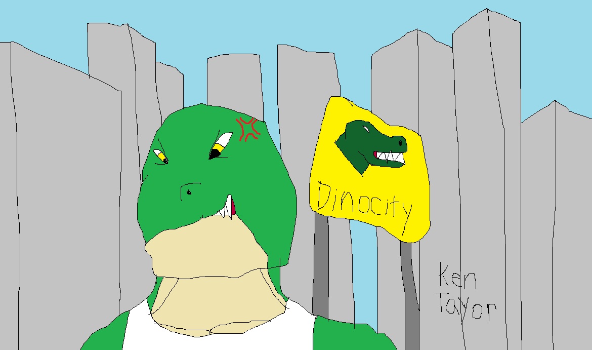 Dinocity character Ken Taylor by Brambleheart92