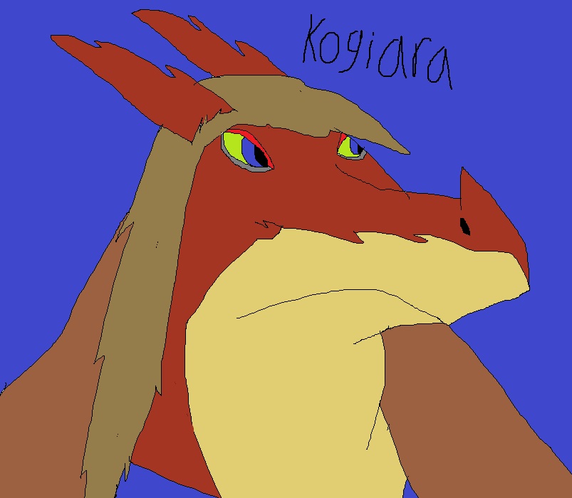 Kogiara the firestorm dragon by Brambleheart92