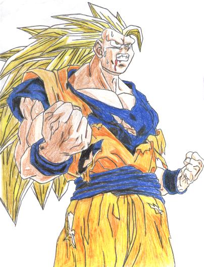 ssj3 Goku by Breeman