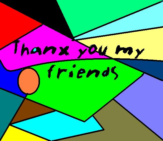 thanx you Friends by Brett_the_Hedgehog