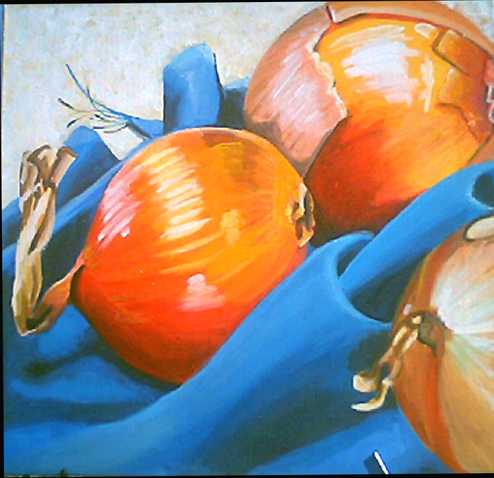 The orange onion by Bri
