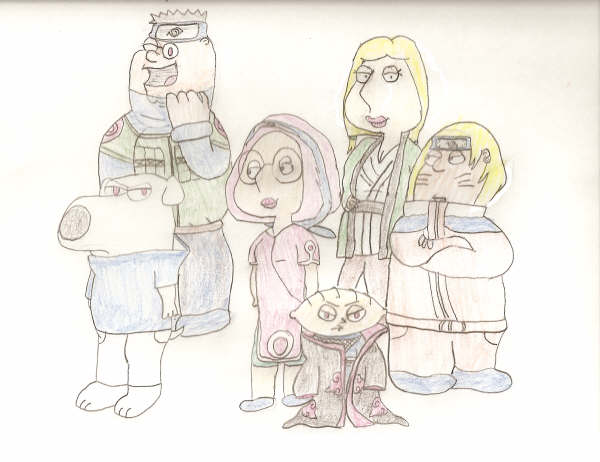 Naruto: Family guy style! by Brian312