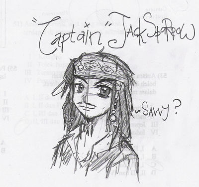 Its 'Captain!CAPTAIN!' Jack Sparrow by BrokenDeathAngel