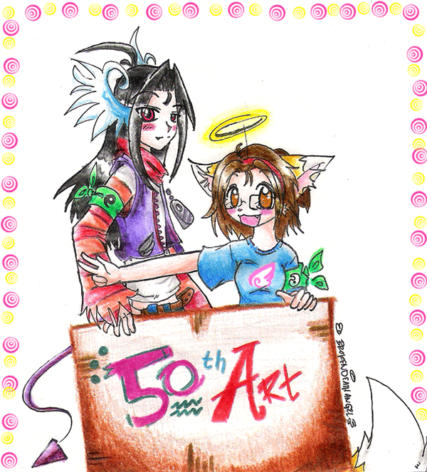50th ART celebration!!(well actually..51st) by BrokenDeathAngel