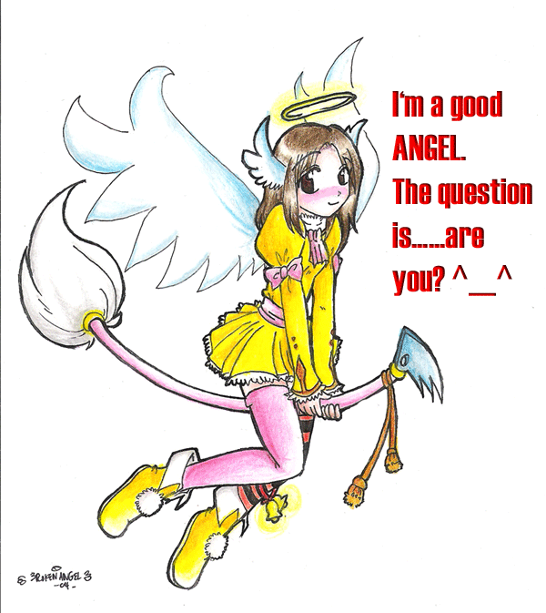 I'm an ANGEL ^-^ (for Tifa_Fan2004) by BrokenDeathAngel