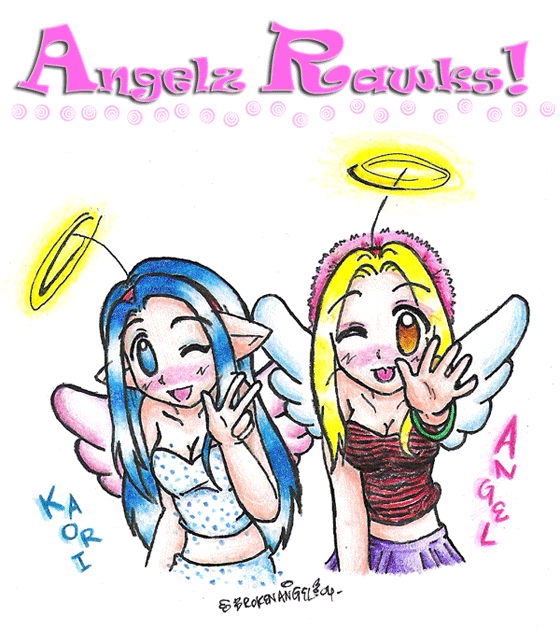 Angelz RAWKZ!!(for Guardian_Angel) by BrokenDeathAngel
