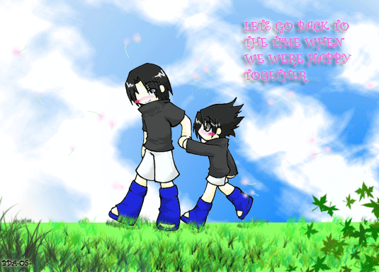 Lets go back to the happy times(uchiha bros) by BrokenDeathAngel