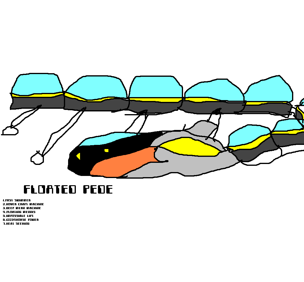 Floated Pede by BrotherHurmilleSisterRebecca