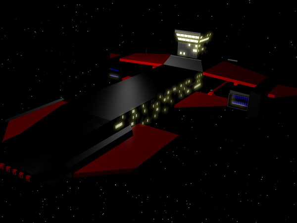 Thragna Spaceship by Bruth