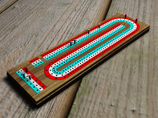 Cribbage Board by Bruth
