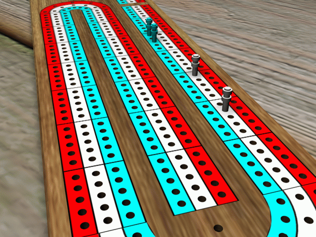 Cribbage Board (Close) by Bruth