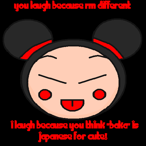 Pucca w/ a quote by Bubblegum_Confection