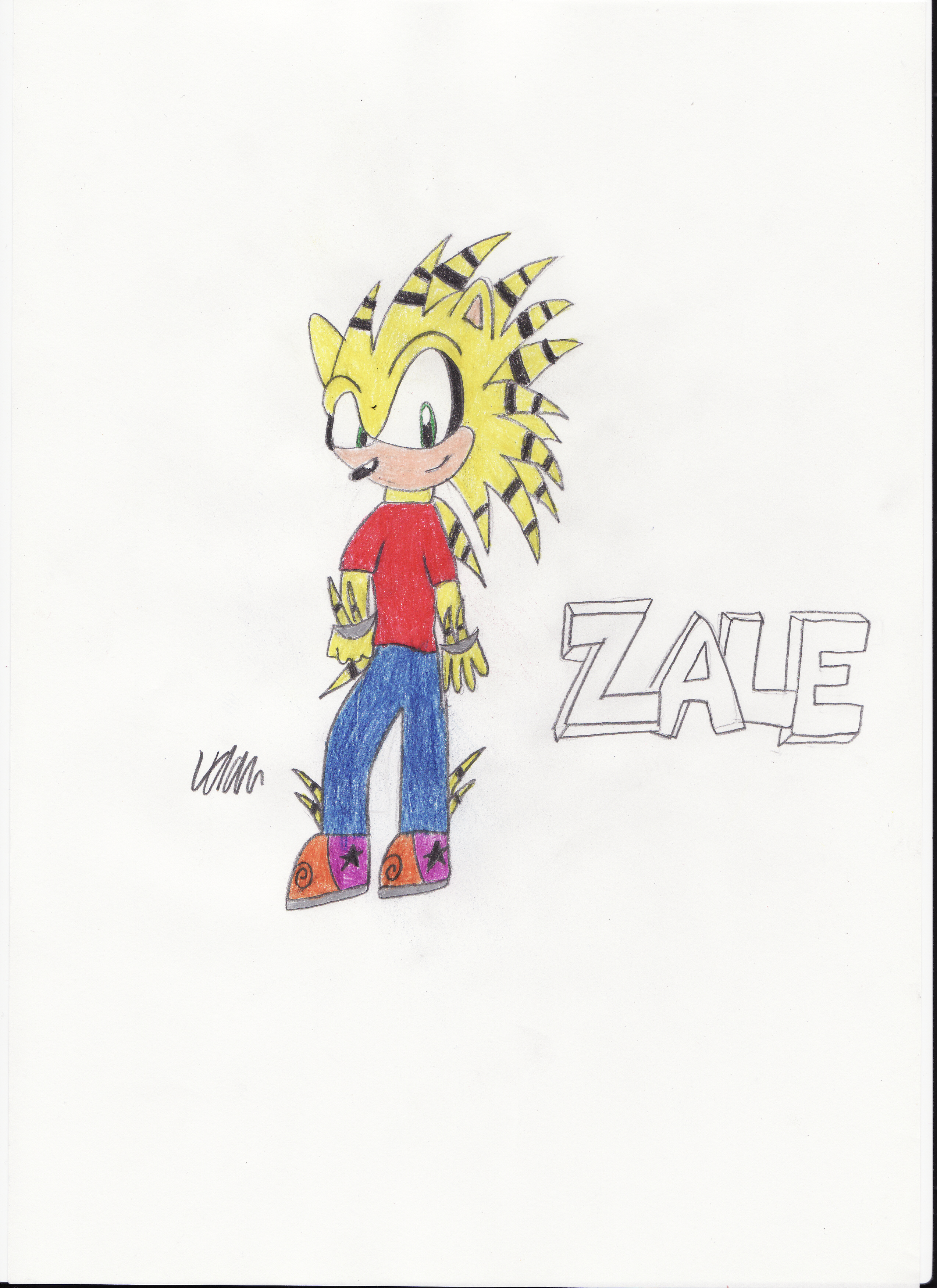 Zale The Porcupine *request for 2ki_sugar_gliders* by BubblesHedgie